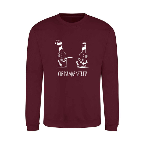 Maroon 2025 christmas jumper